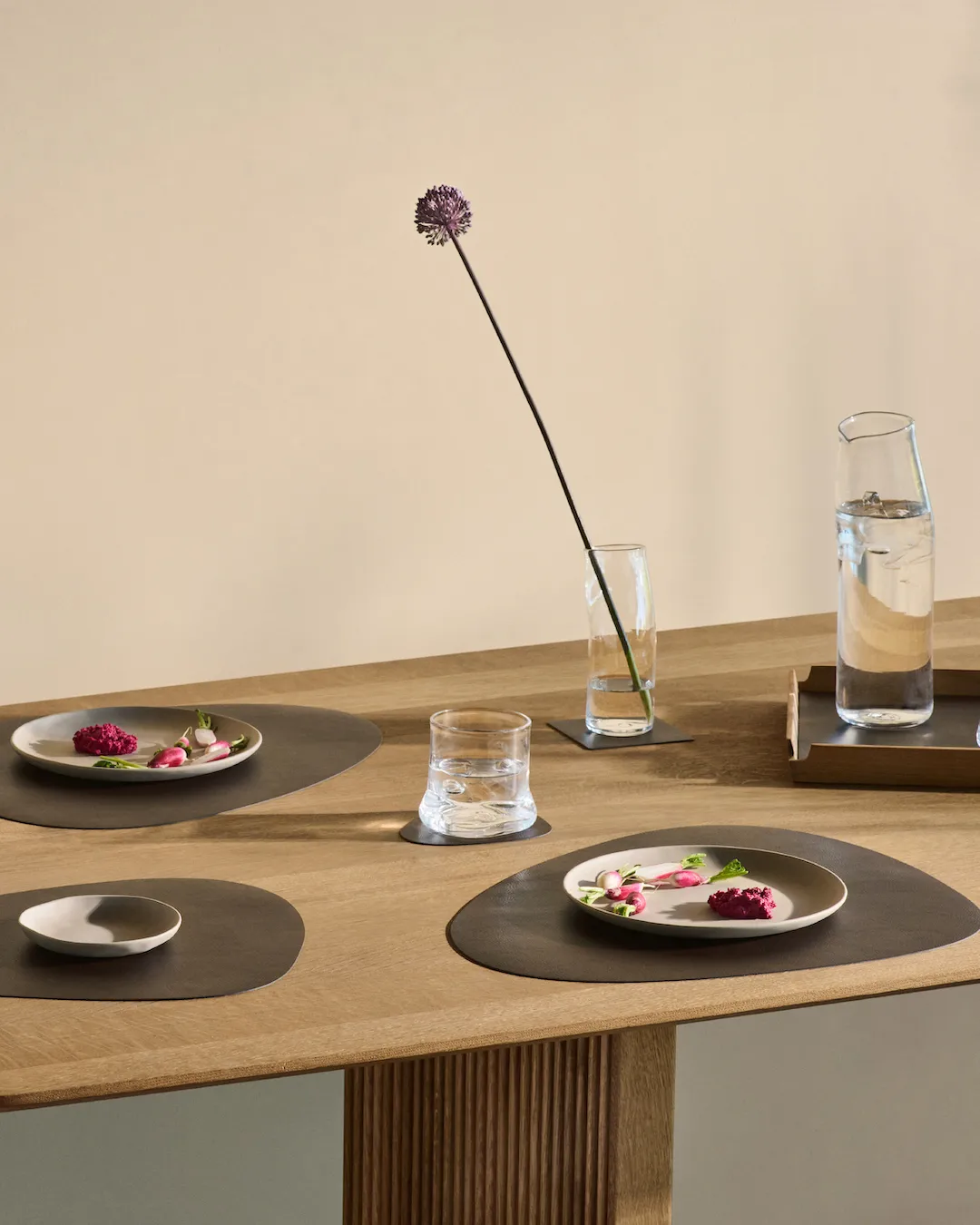 Serene placemat curve L 37x44 cm, Hazel, 37x44 cm LIND DNA