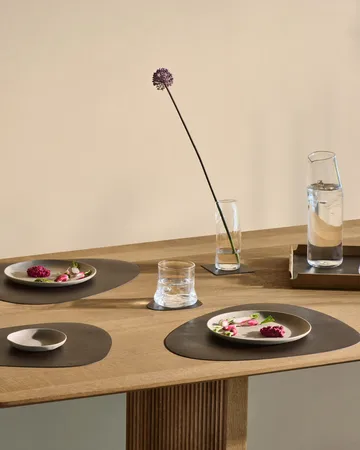 Serene placemat curve L 37x44 cm - Hazel, 37x44 cm - LIND DNA