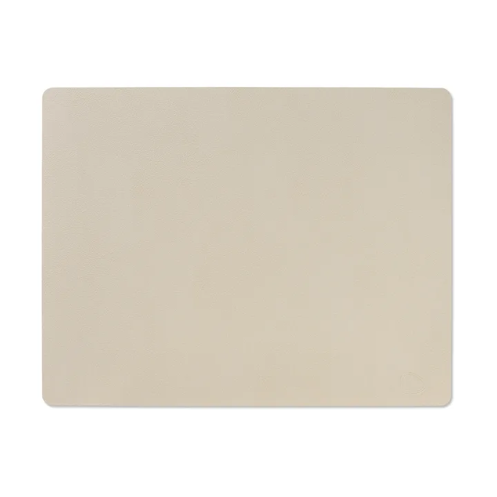 Serene placemat square L 35x45 cm - Cream, 35x45 cm - LIND DNA