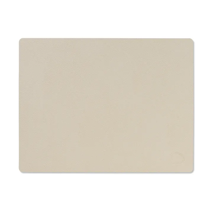 Serene placemat square M 26.5x34.5 cm - Cream, 26.5x34.5 cm - LIND DNA