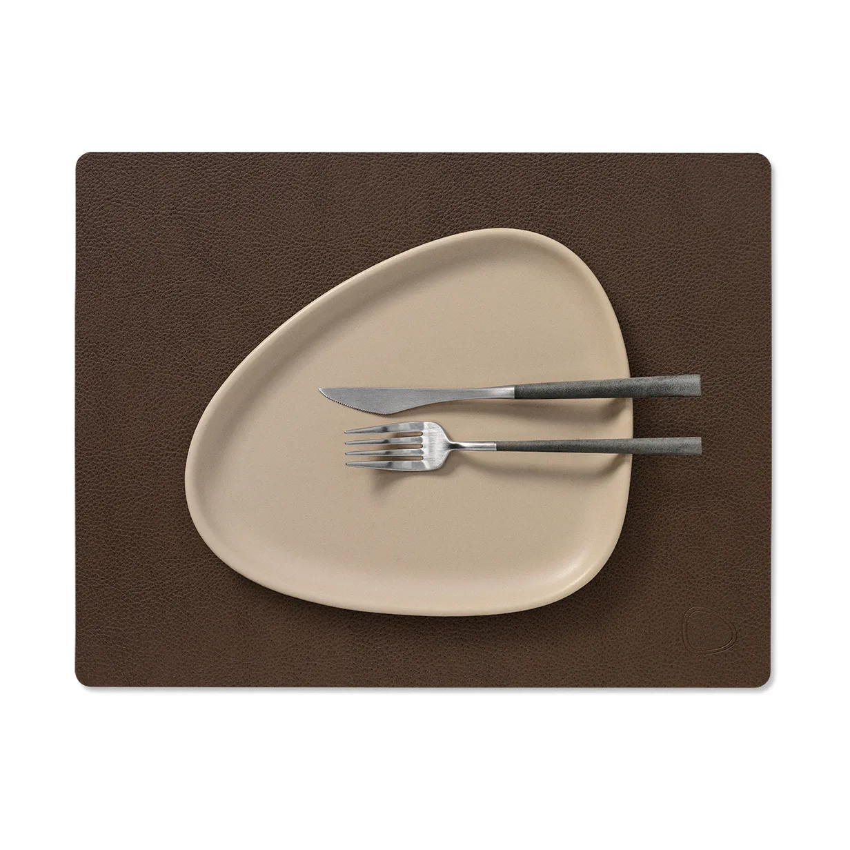 Serene placemat square M 26.5x34.5 cm, Hazel, 26.5x34.5 cm LIND DNA