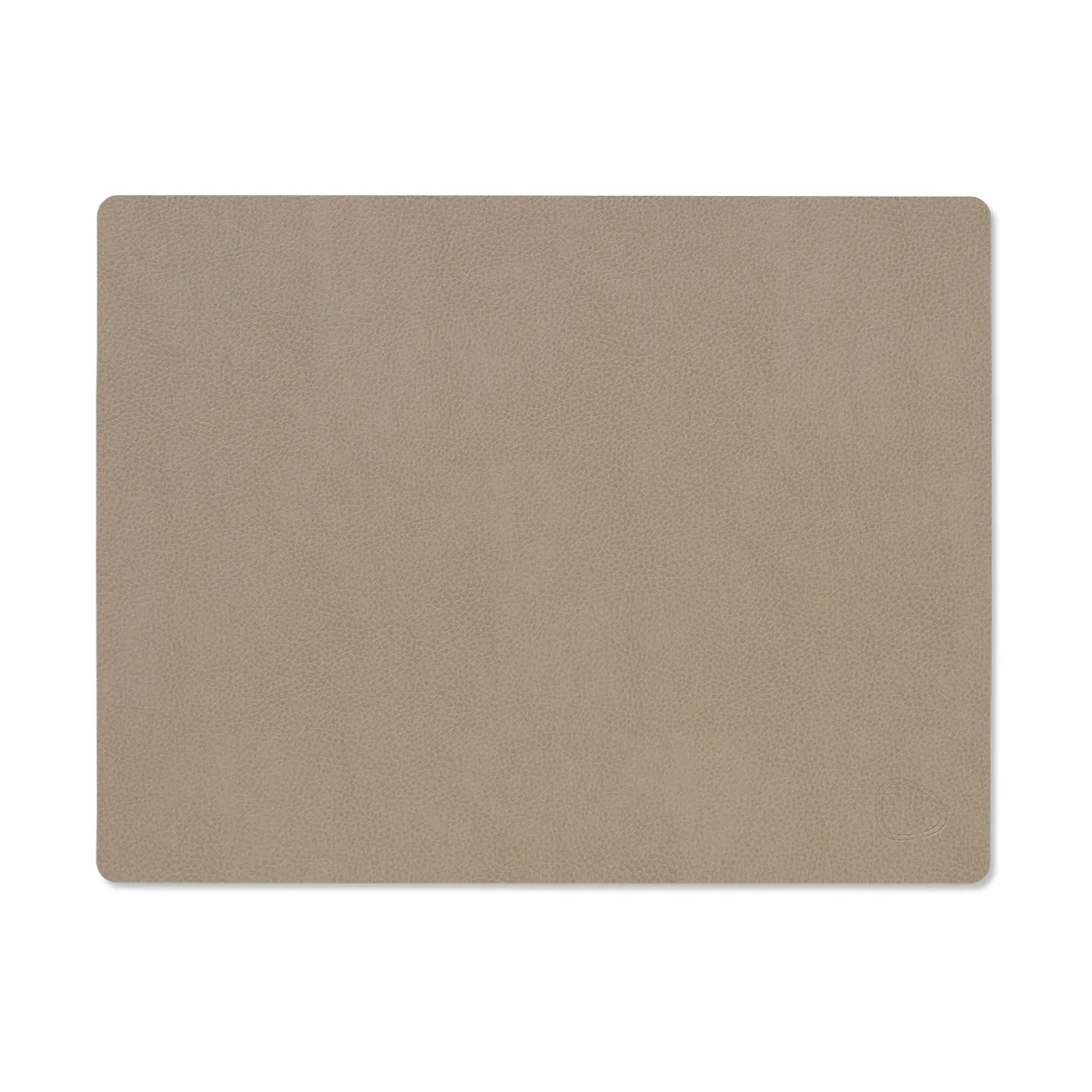 Serene placemat square M 26.5x34.5 cm, Mole Grey LIND DNA