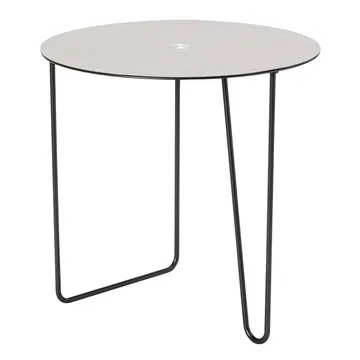 Turntable Nupo side table L - anthracite-light grey - LIND DNA