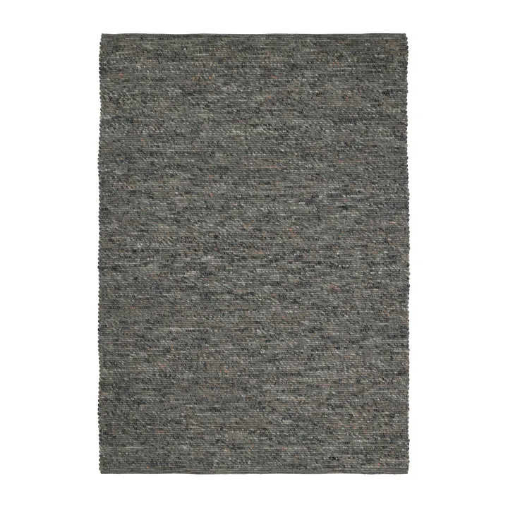 Agner wool carpet - Charcoal. 170x240 cm - Linie Design