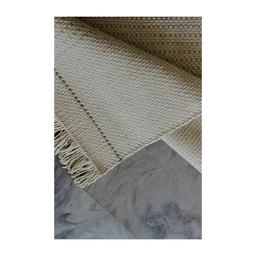 Awakened Mind wool carpet 200x300 cm - White - Linie Design