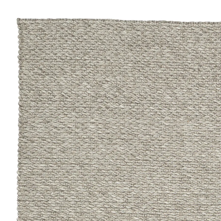 Caldo wool carpet 140x200 cm, grey Linie Design