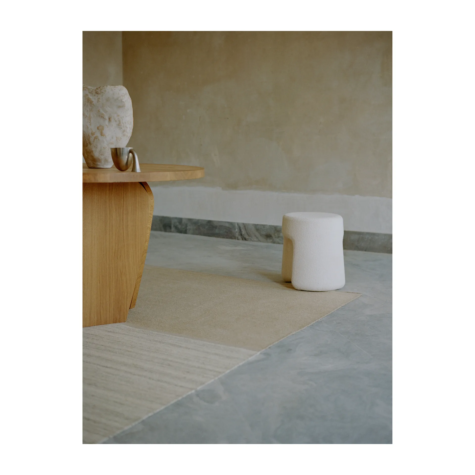 Future Seeds rug 200x300 cm, Beige Linie Design