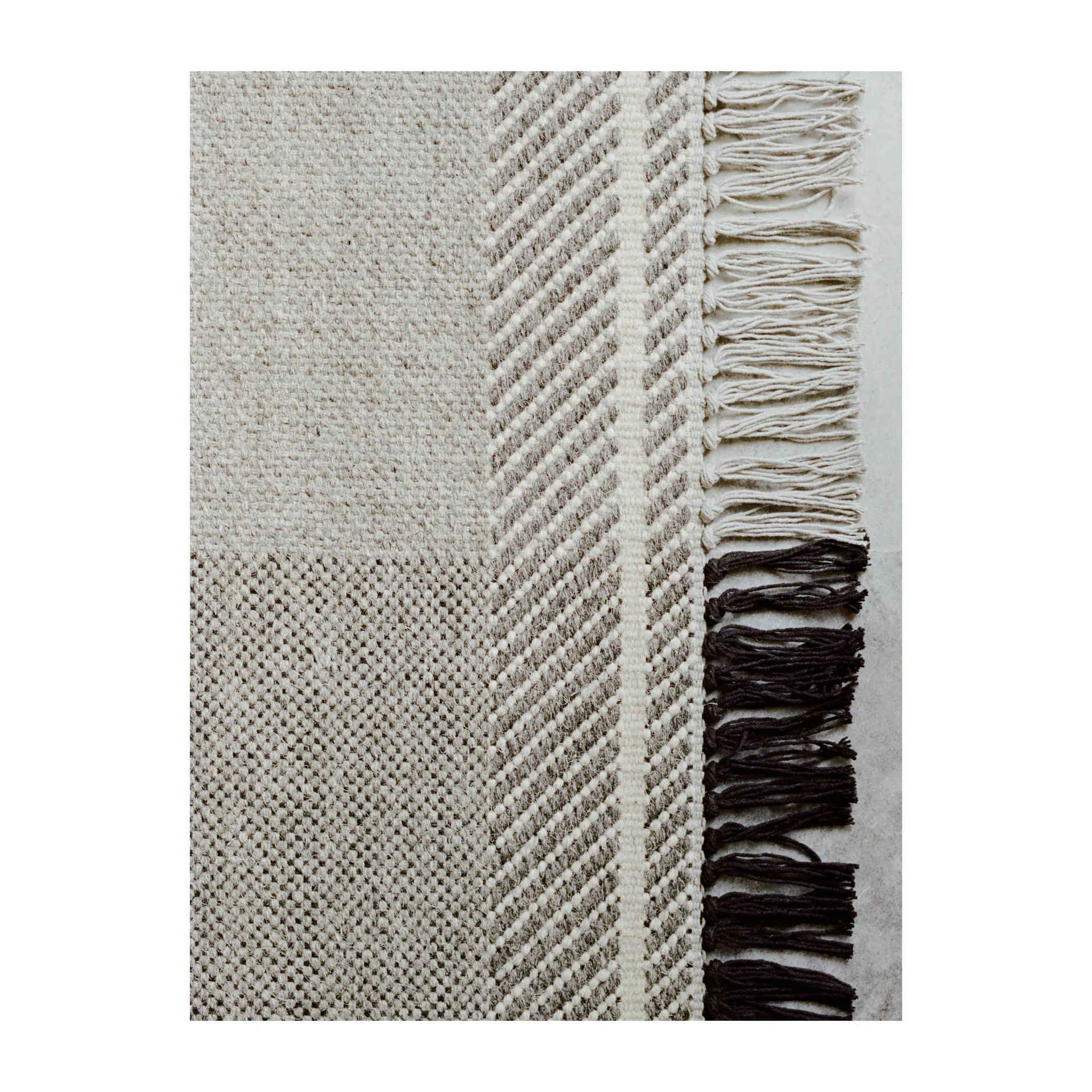 Mindful Soul wool carpet 170x240 cm, Stone-beige Linie Design