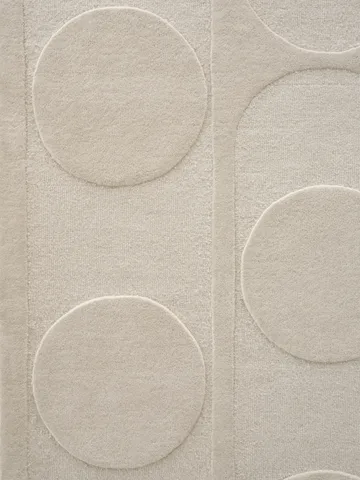 Orb Alliance wool carpet - White. 140x200 cm - Linie Design