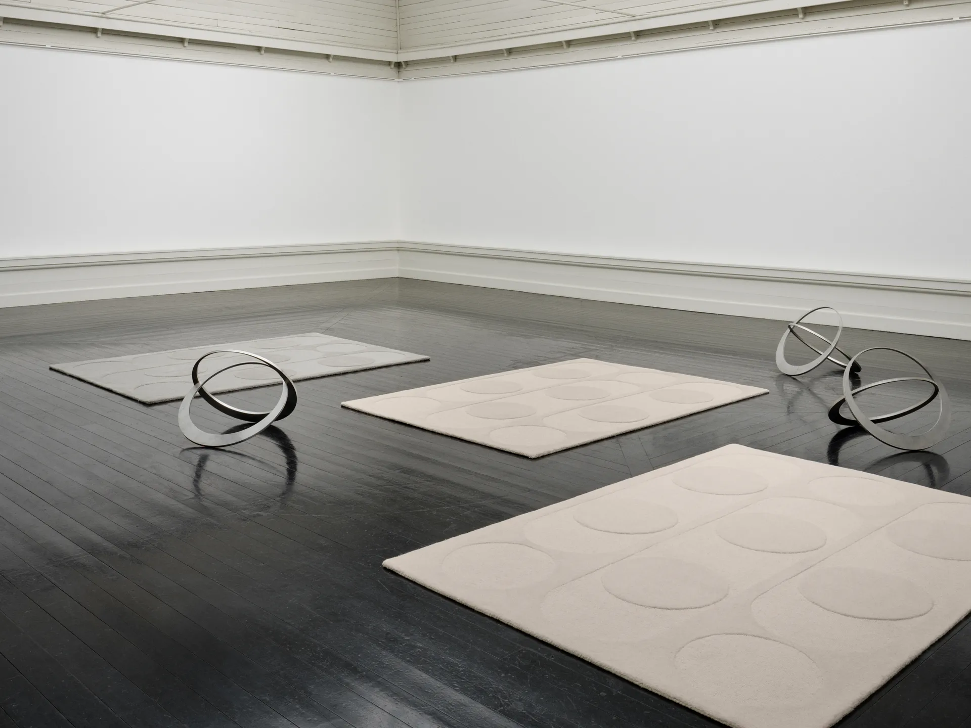 Orb Alliance wool carpet, White. 200x300 cm Linie Design