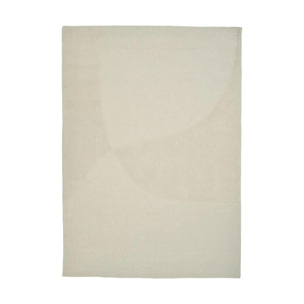 Split Plains rug, White, 250x350 cm Linie Design