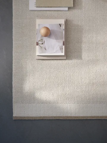Stratum Echo wool carpet - White. 250x350 cm - Linie Design