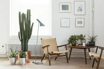 AJ floor lamp - Dusty blue - Louis Poulsen