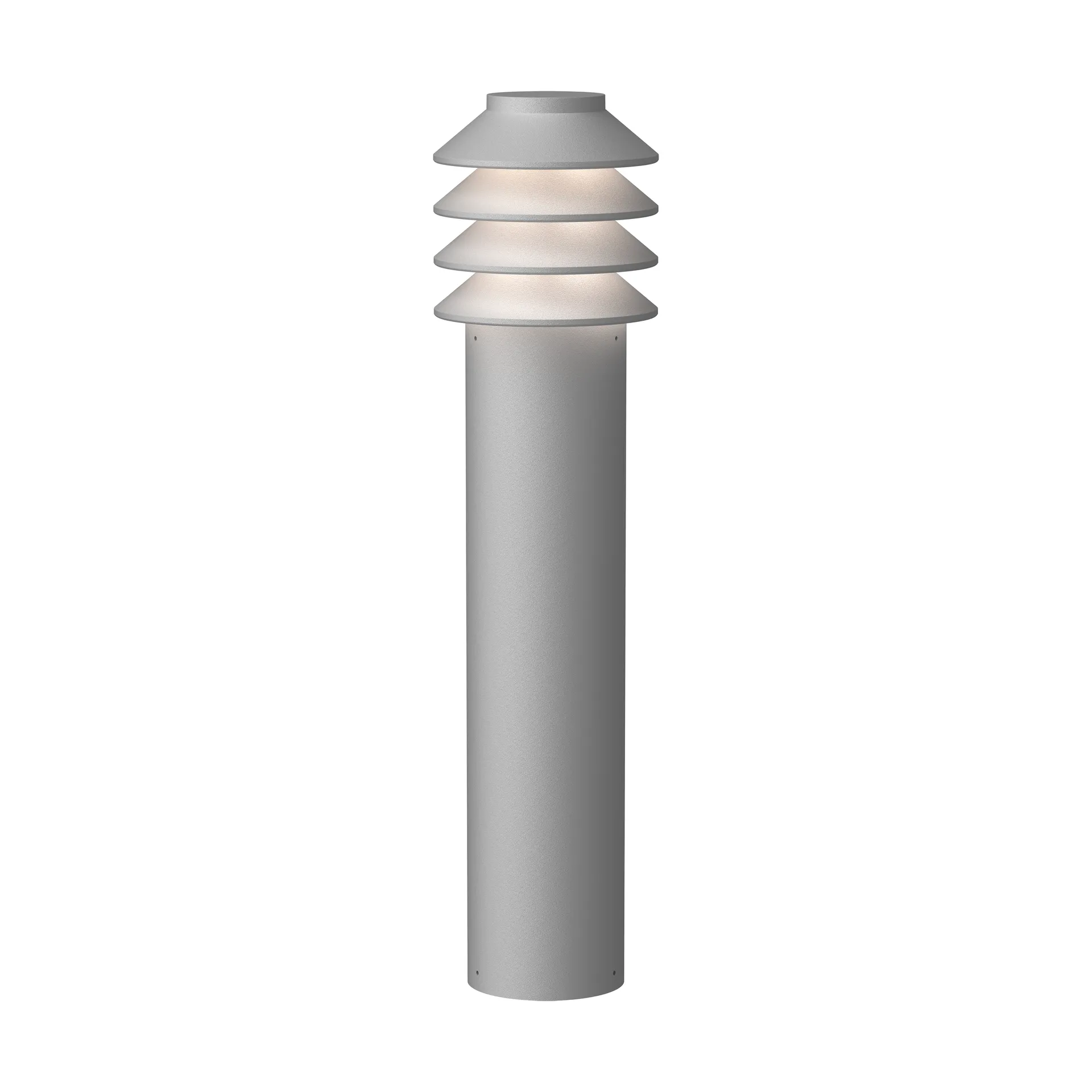 Bysted Garden bollard 53 cm, Aluminium Louis Poulsen