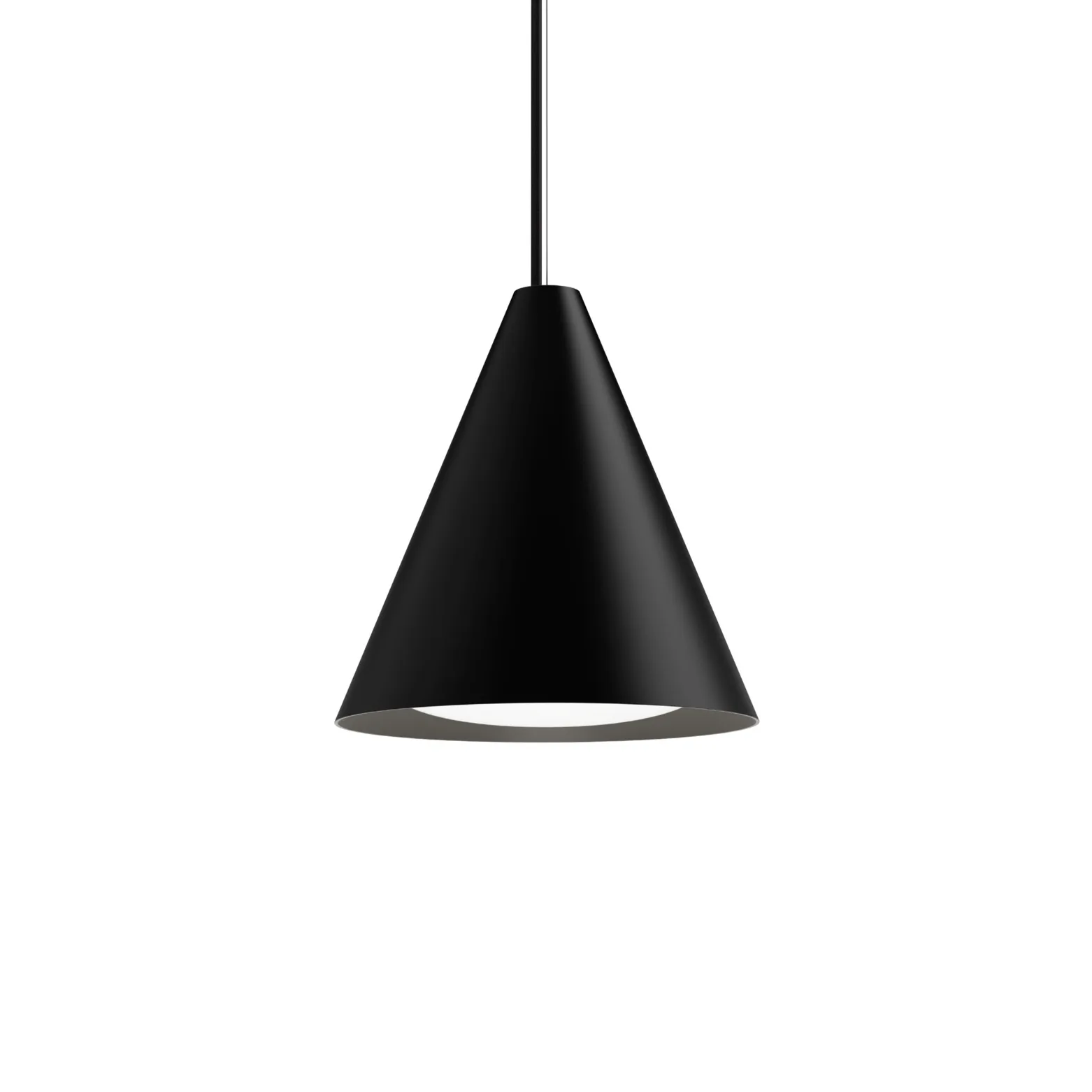 Keglen pendant lamp Ø25 cm, Black Louis Poulsen