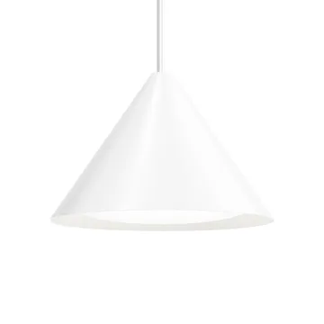 Keglen pendant lamp Ø40 cm - White - Louis Poulsen
