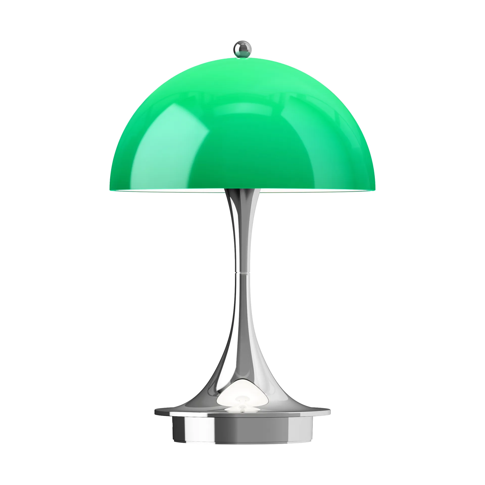 Panthella 160 Portable v3 table lamp, Original Opal Green Louis Poulsen