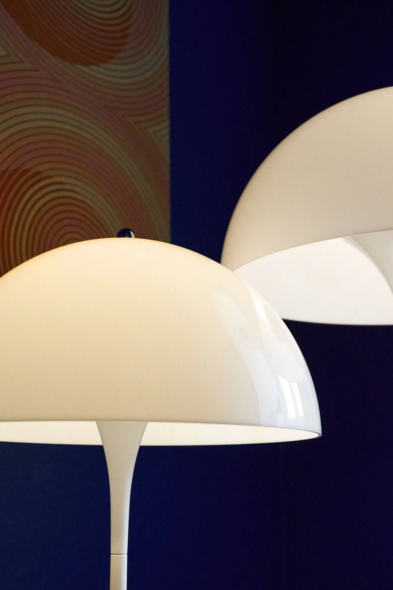 Panthella 400 floor lamp, Opal white Louis Poulsen