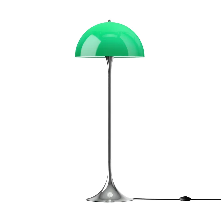 Panthella 500 floor lamp - Original opal green - Louis Poulsen