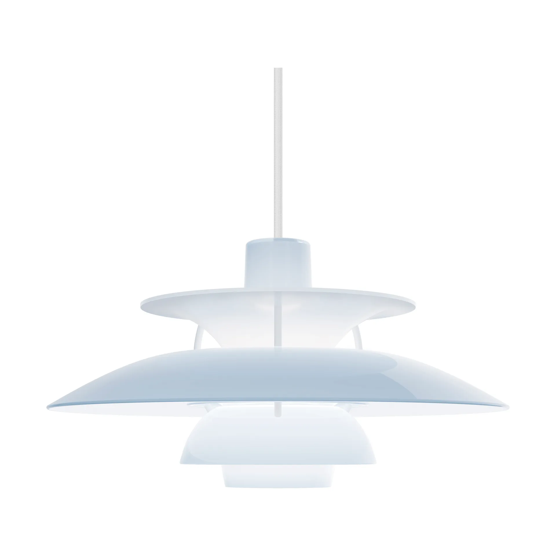 PH 5 pendant lamp, Ø320, Opal pale blue Louis Poulsen