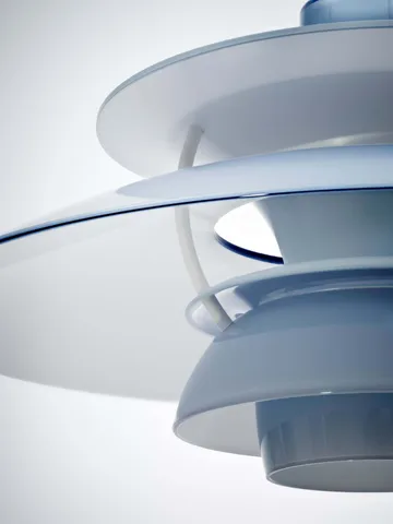 PH 5 pendant lamp - Ø320, Opal pale blue - Louis Poulsen