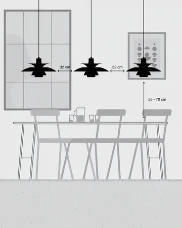 PH 5 pendant lamp - Ø320, Opal pale rose - Louis Poulsen