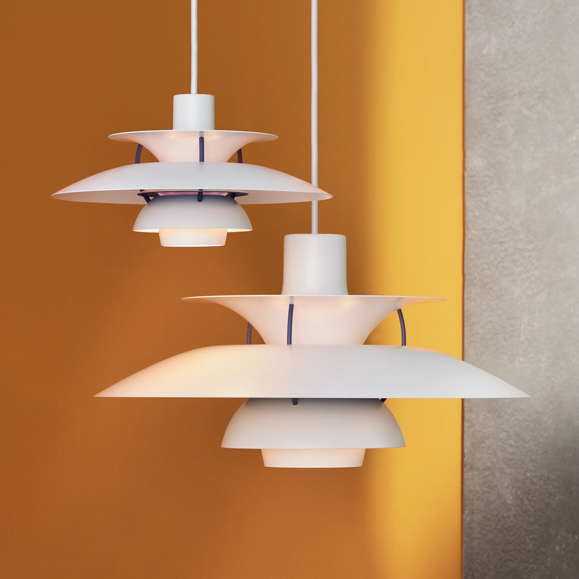 PH 5 pendant light, Ø300, Classic white Louis Poulsen