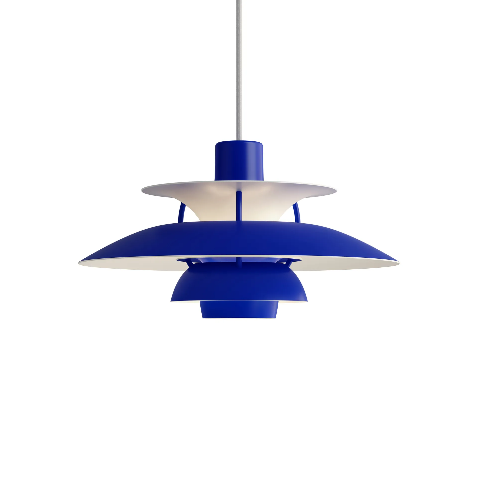 PH 5 pendant light, Ø300, Monochrome blue Louis Poulsen