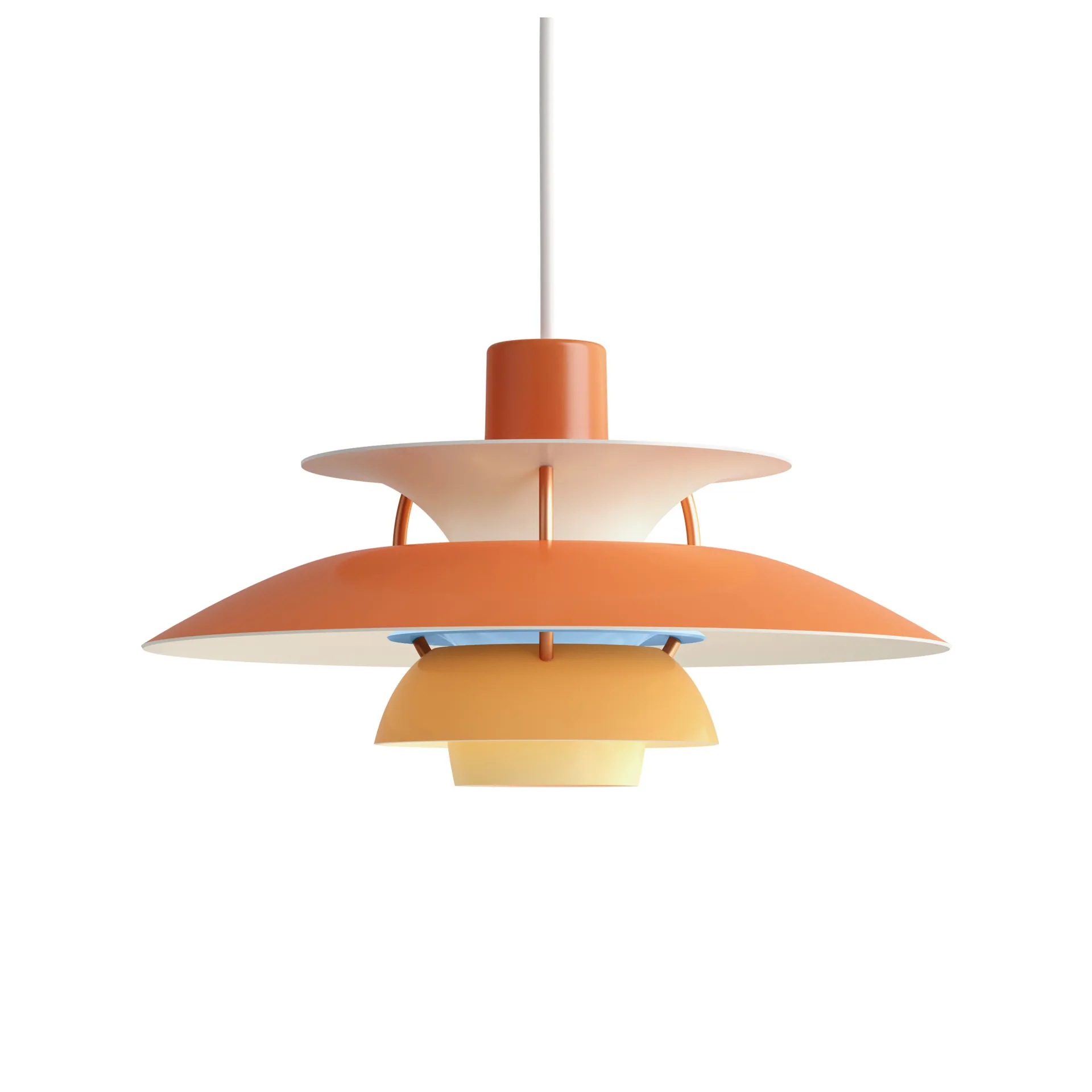 PH 5 pendant light, Ø300, Orange Louis Poulsen