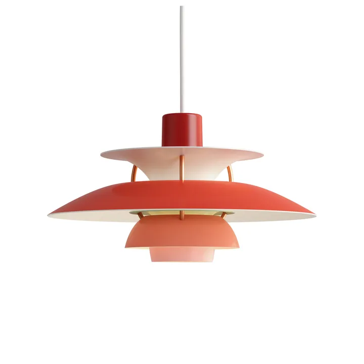 PH 5 pendant light - Ø300, Red - Louis Poulsen