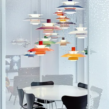 PH 5 pendant light - Ø300, Red - Louis Poulsen