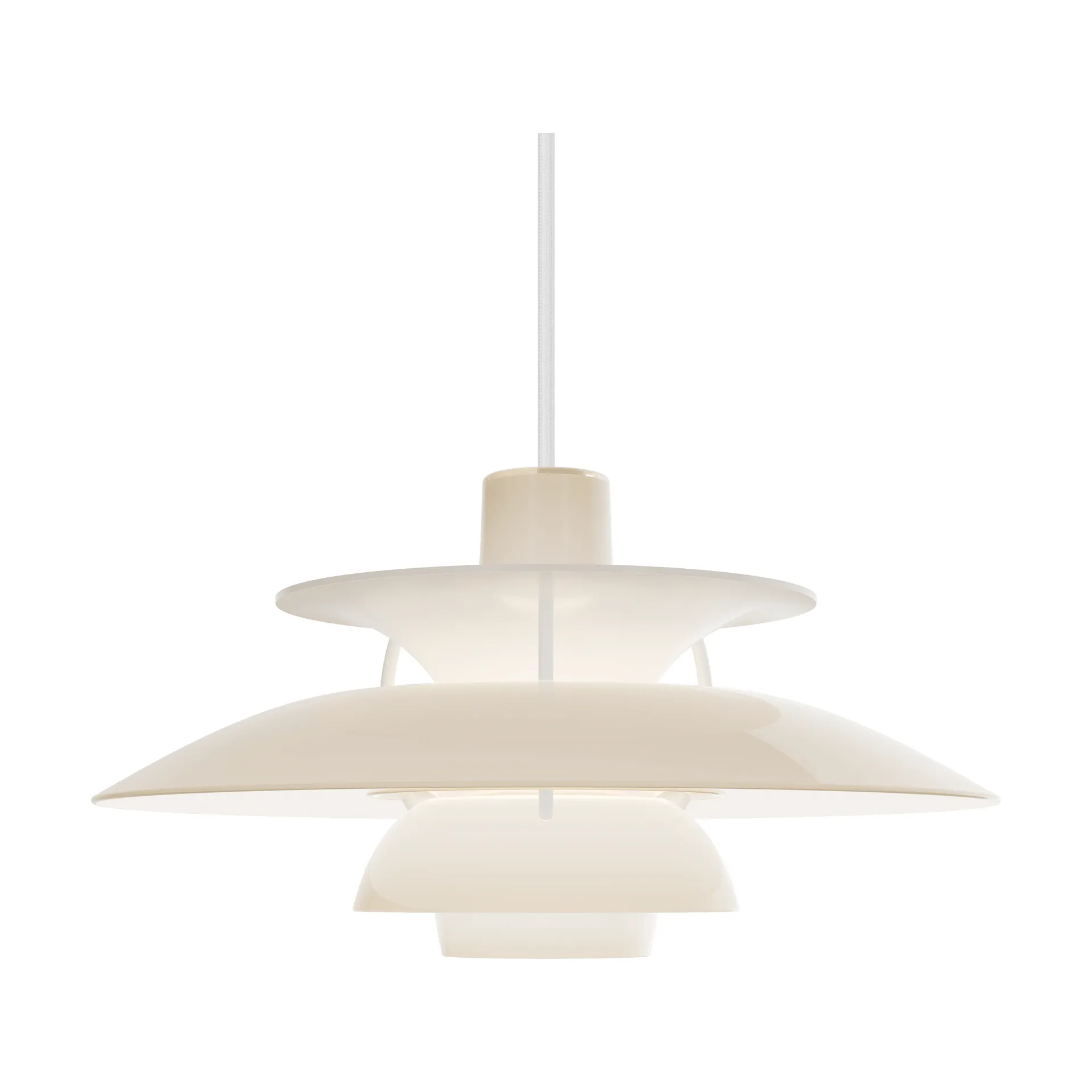 PH 5 pendant light, Ø320, Opal beige Louis Poulsen