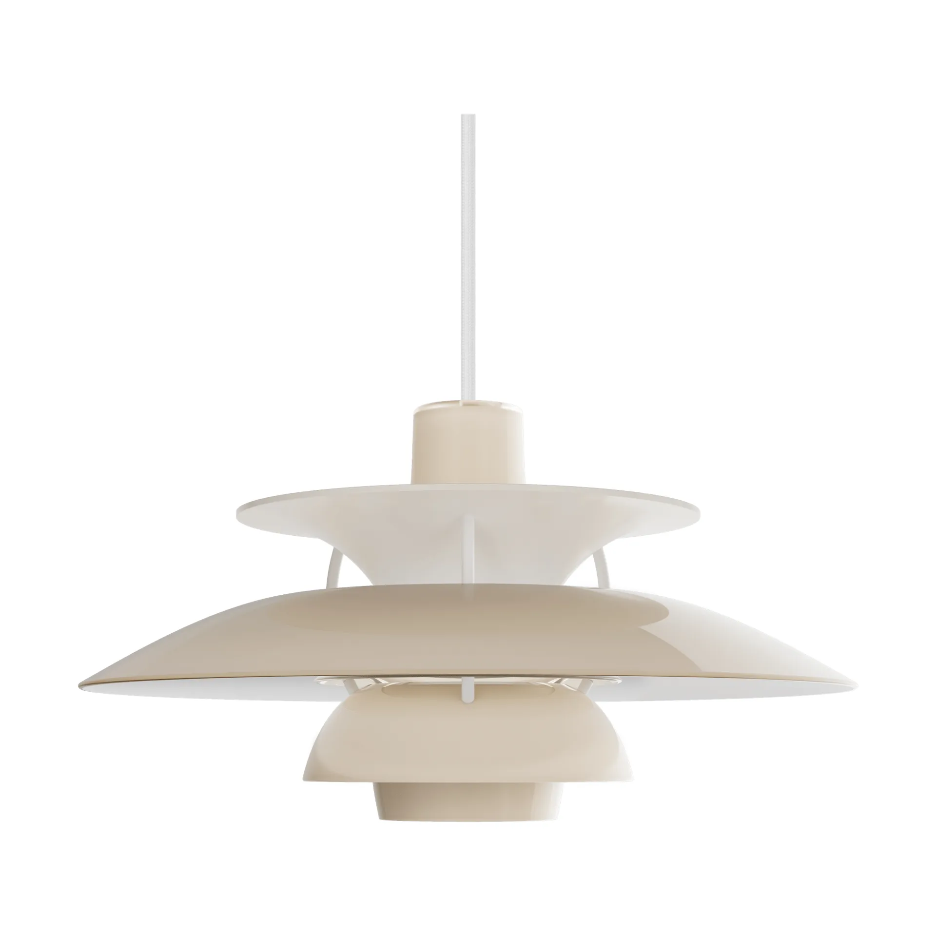 PH 5 pendant light, Ø320, Opal beige Louis Poulsen