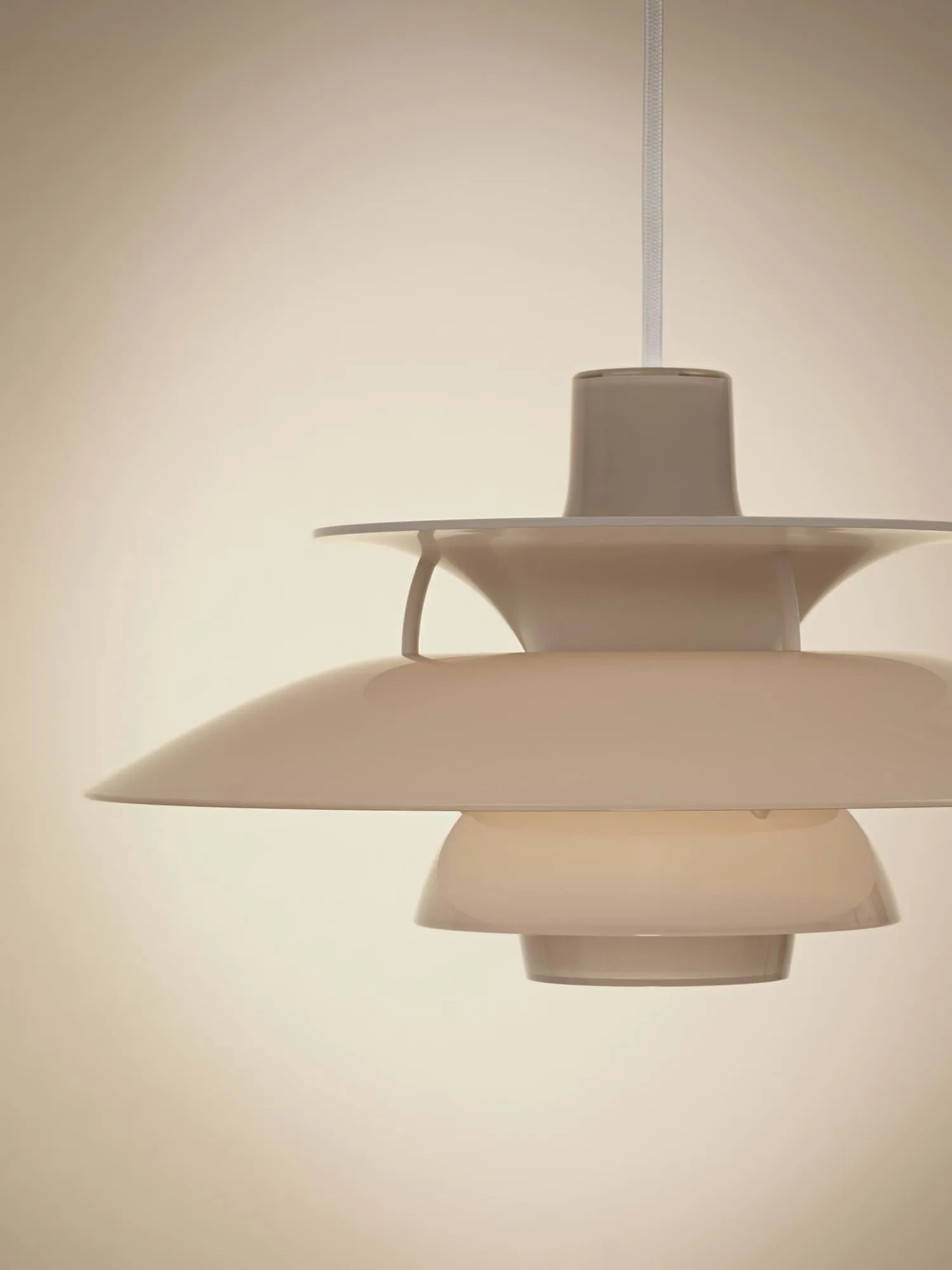 PH 5 pendant light, Ø320, Opal beige Louis Poulsen