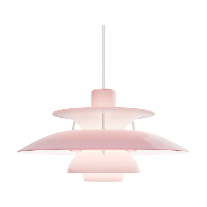 PH 5 pendant light - Ø320, Opal pale rose - Louis Poulsen