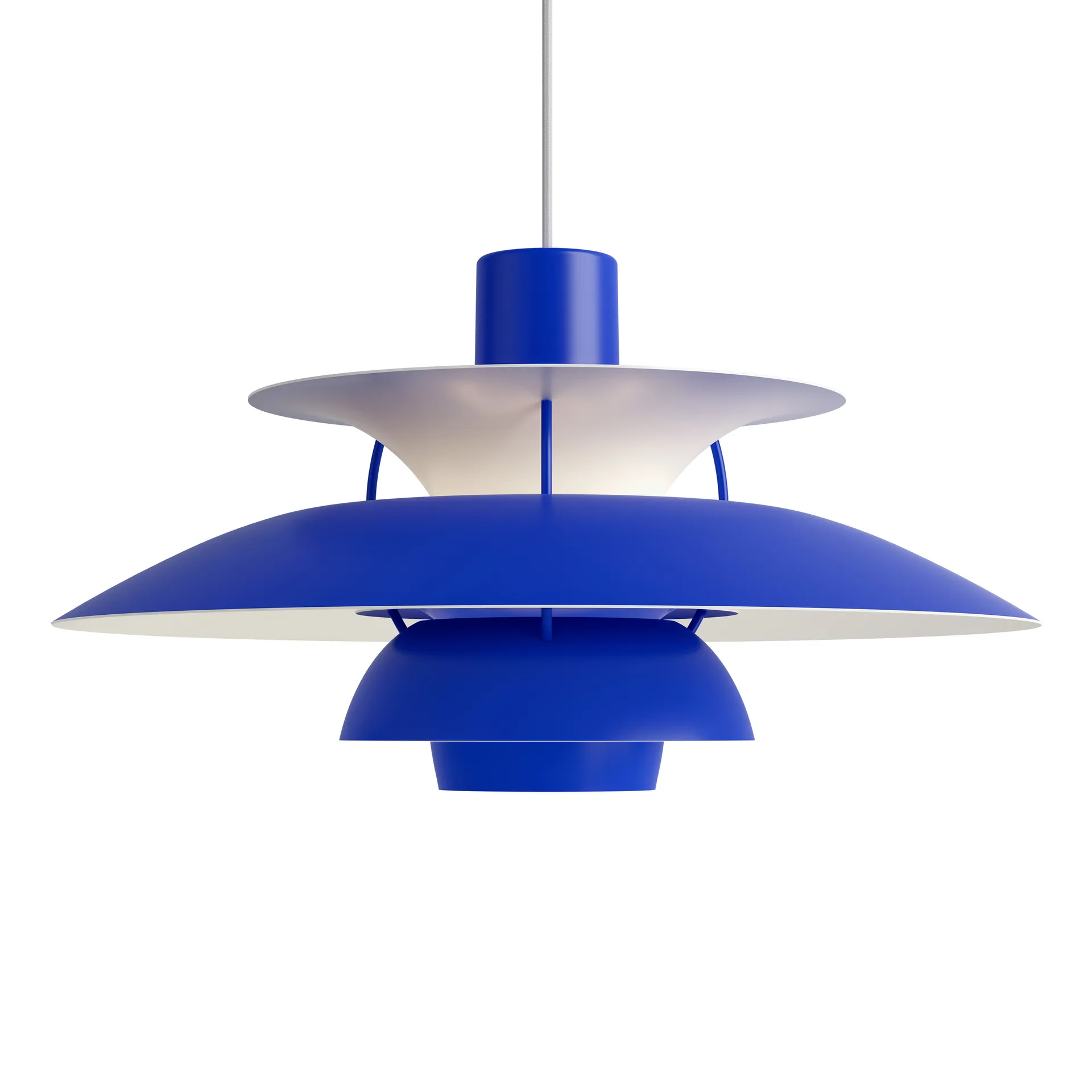 PH 5 pendant light, Ø500, Blue Louis Poulsen
