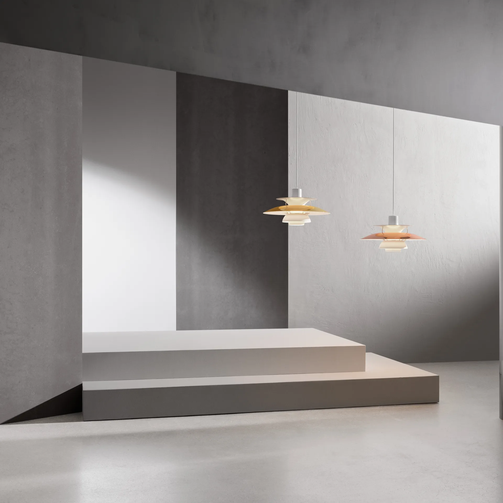 PH 5 pendant light, Ø500, Brass Louis Poulsen