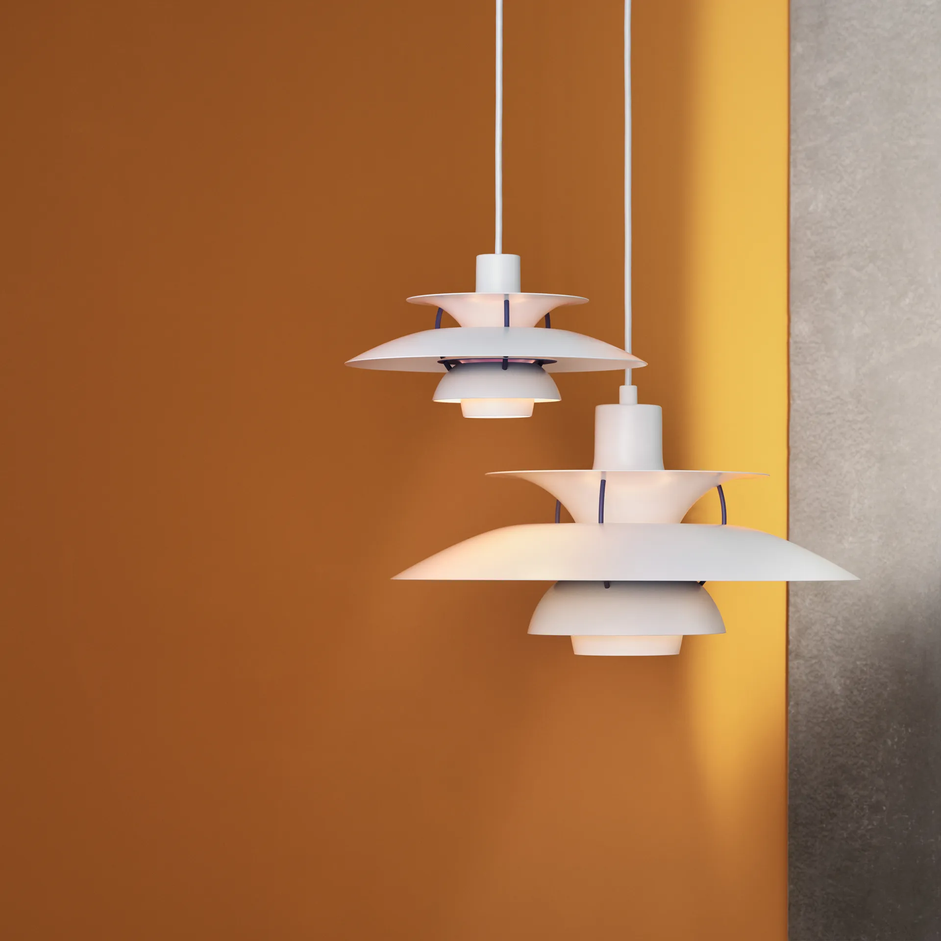 PH 5 pendant light, Ø500, Classic white Louis Poulsen