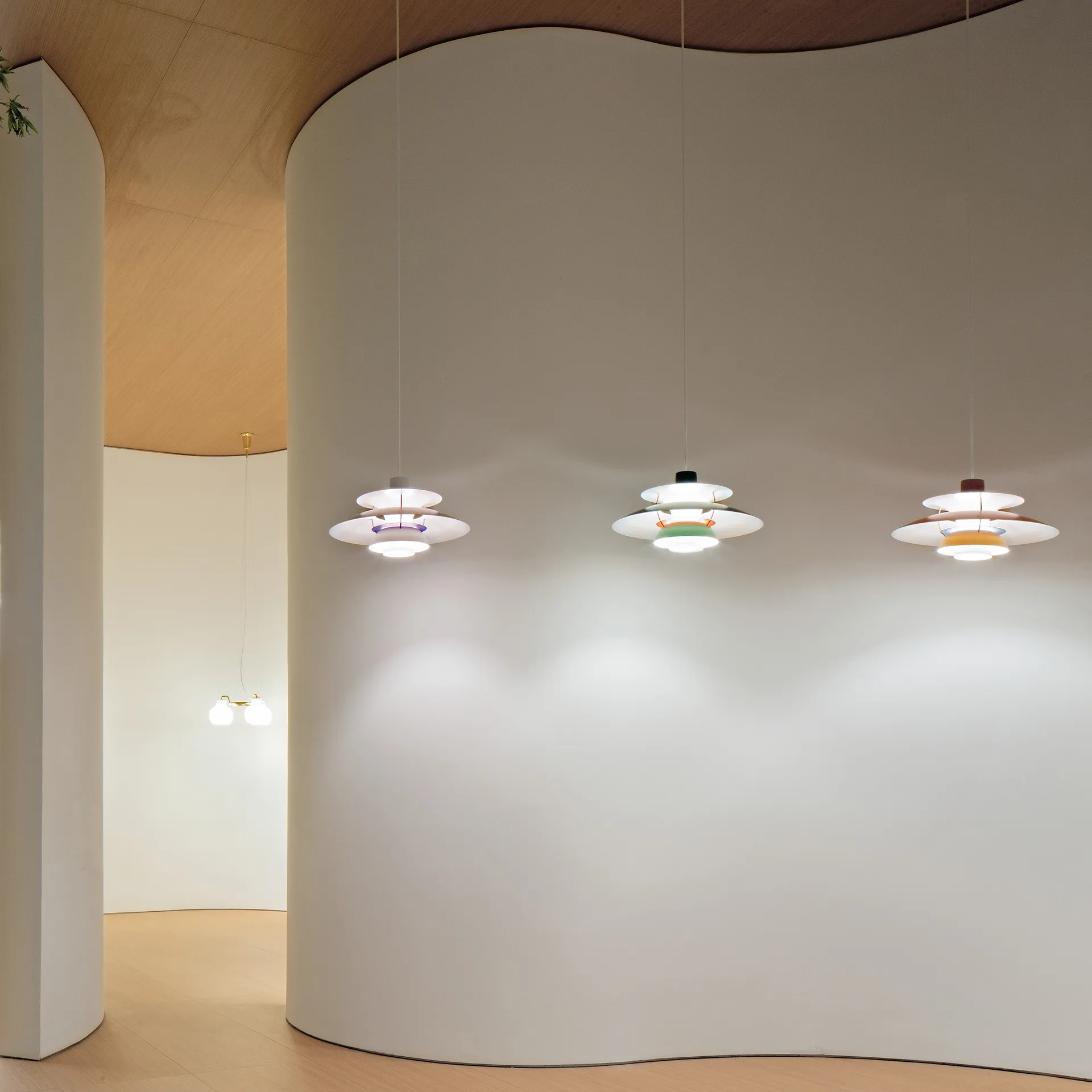 PH 5 pendant light, Ø500, Green Louis Poulsen