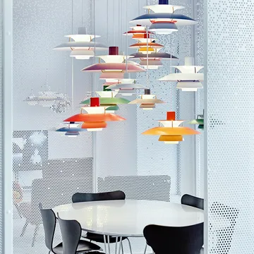 PH 5 pendant light - Ø500, Grey - Louis Poulsen