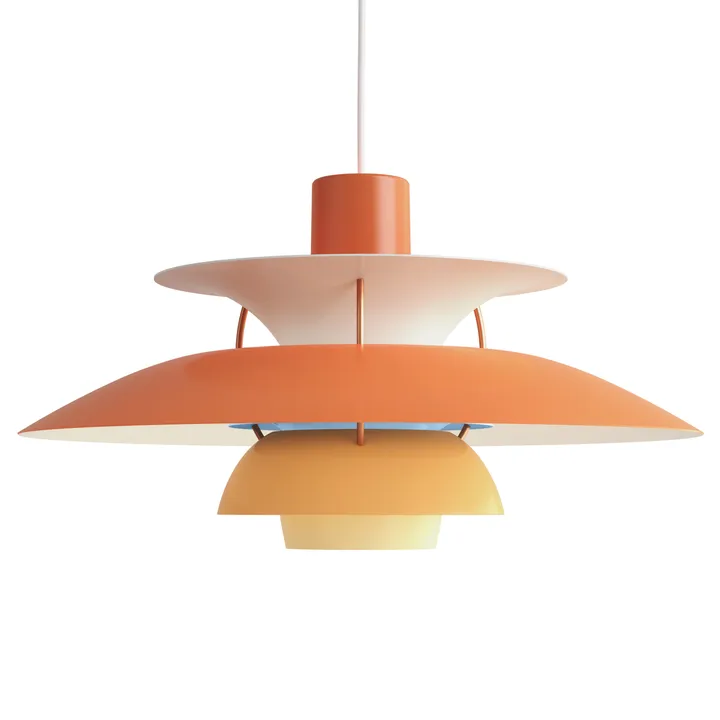 PH 5 pendant light - Ø500, Orange - Louis Poulsen