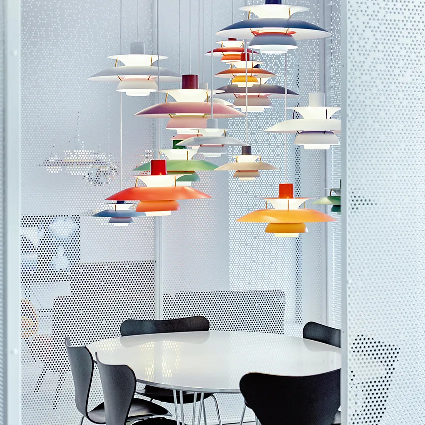 PH 5 pendant light, Ø500, Orange Louis Poulsen