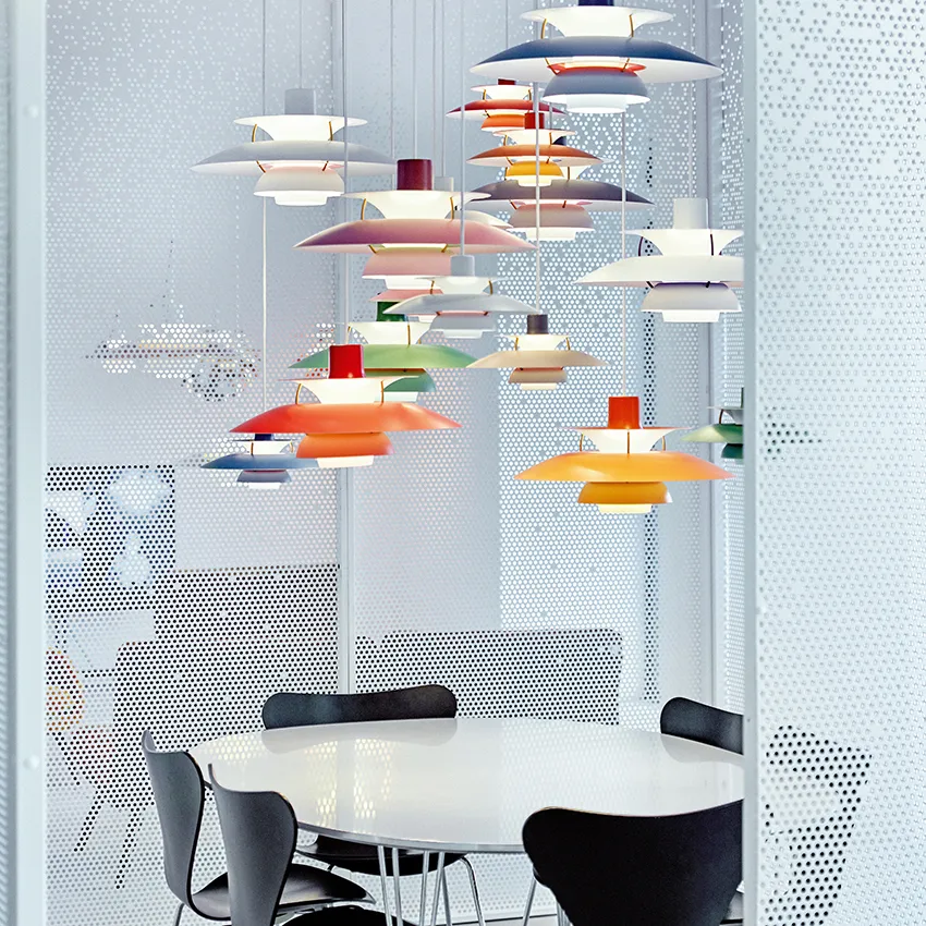 PH 5 pendant light, Ø500, Red Louis Poulsen