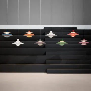 PH 5 pendant light - Ø500, Red - Louis Poulsen