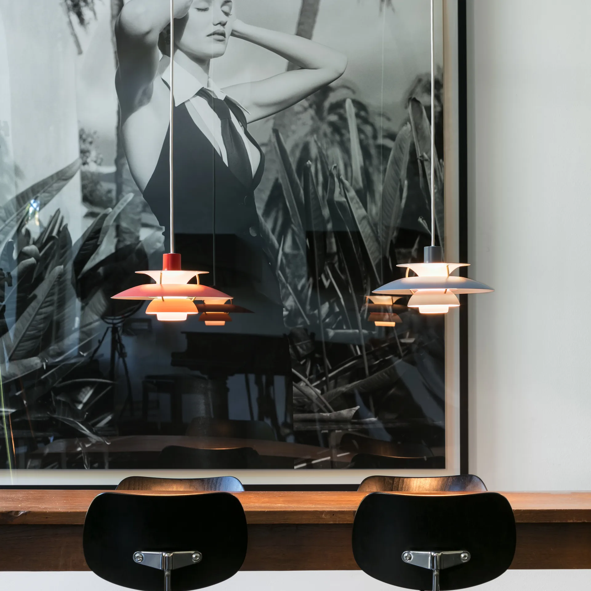 PH 5 pendant light, Ø500, Red Louis Poulsen