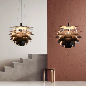 PH Artichoke pendant lamp Ø84 cm - Black - Louis Poulsen