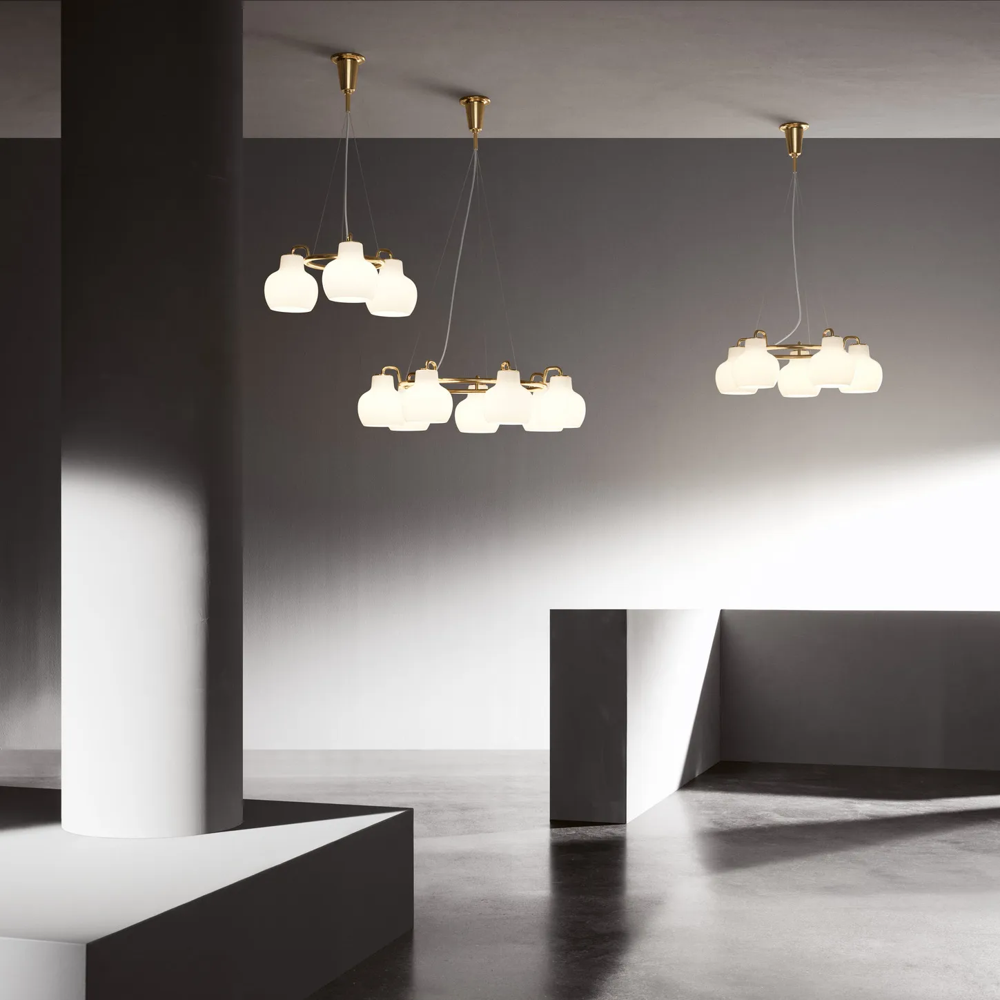 VL Ring Crown 3-5-7 pendant lamp, 5 Louis Poulsen
