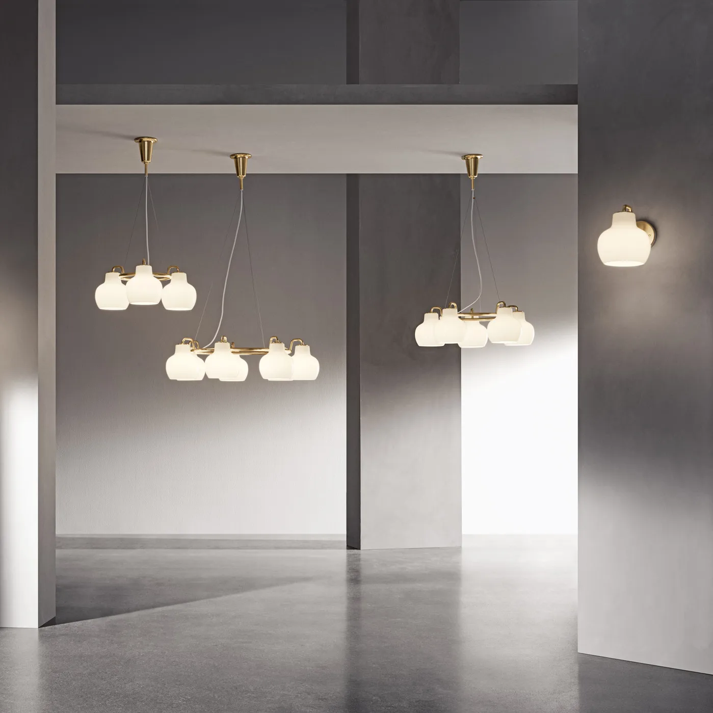 VL Ring Crown wall lamp, 1 Louis Poulsen