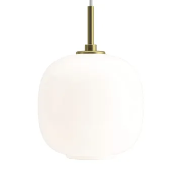 VL45 Radiohus pendant lamp Ø17.5 cm - Brass-white opal glass - Louis Poulsen