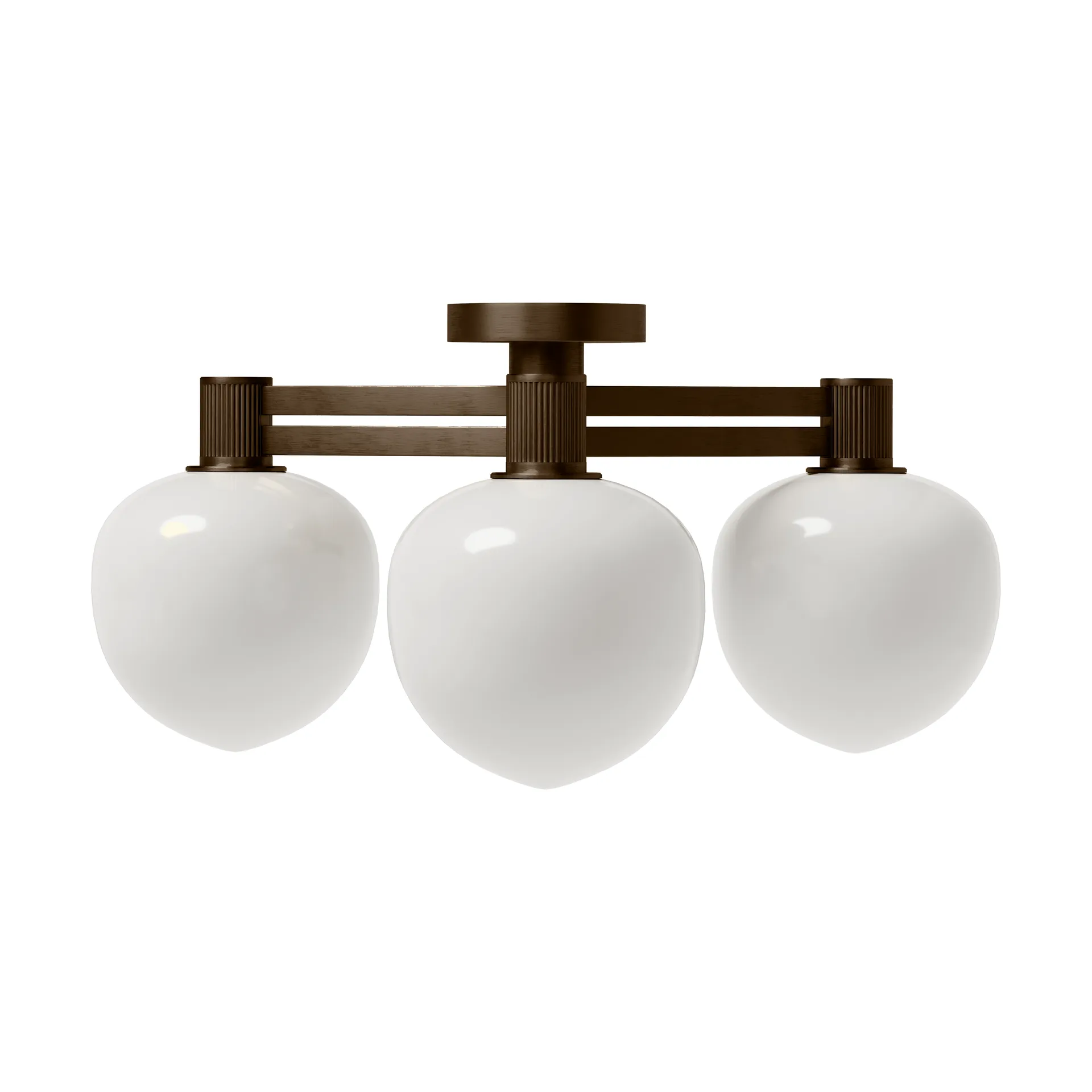 Memoir III 120 ceiling light, Bronze LYFA